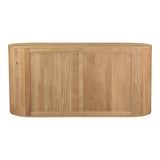 Theo 6 Drawer Dresser Natural by Moe's Home at Eve Furniture