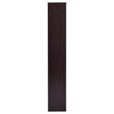 Theo Cappuccino 10-Shelf Bookcase by Coaster at Eve Furniture