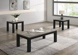 Theo Concrete/Black 3-Piece Cocktail Set