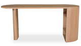 Theo Desk Natural by Moe's Home at Eve Furniture