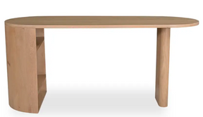 Theo Desk Natural by Moe's Home at Eve Furniture