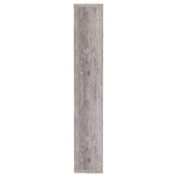 Theo Gray Driftwood 10-Shelf Bookcase by Coaster at Eve Furniture