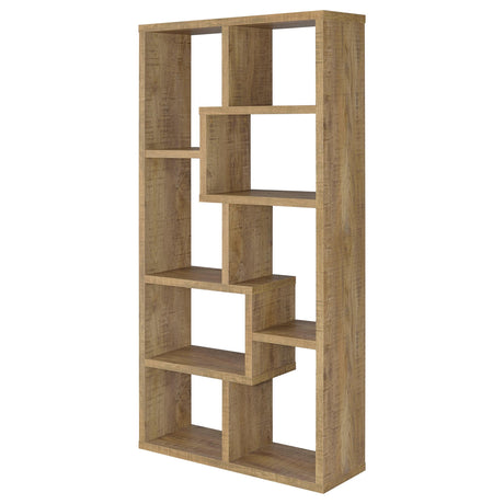 Theo Mango 71-inch 6-shelf Bookshelf by Coaster at Eve Furniture