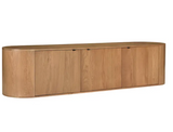 Theo Media Bench Natural by Moe's Home at Eve Furniture