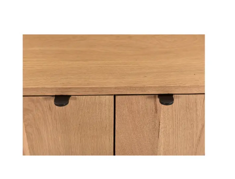 Theo Media Bench Natural by Moe's Home at Eve Furniture