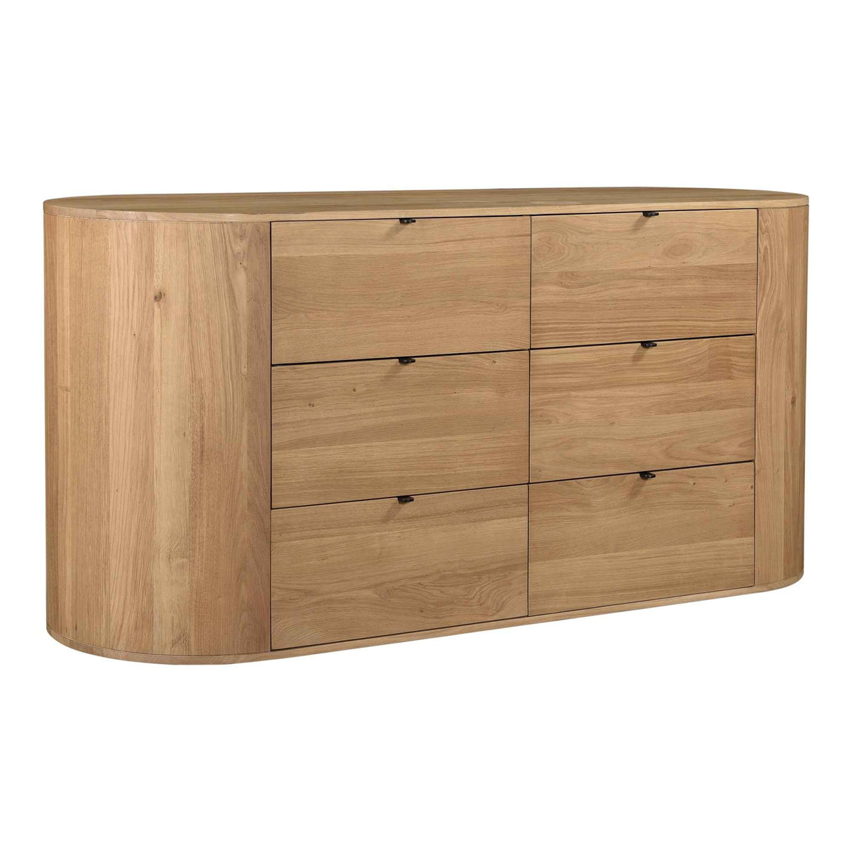 Theo Natural 6 Drawer Dresser by Moe's Home at Eve Furniture