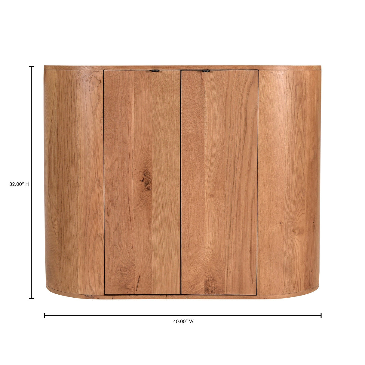 Theo Natural Cabinet by Moe's Home at Eve Furniture