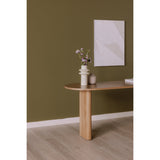 Theo Natural Desk by Moe's Home at Eve Furniture