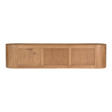 Theo Natural Media Bench by Moe's Home at Eve Furniture
