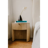 Theo Natural One Drawer Nightstand by Moe's Home at Eve Furniture