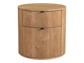 Theo Natural Two Drawer Nightstand by MOES at Eve Furniture
