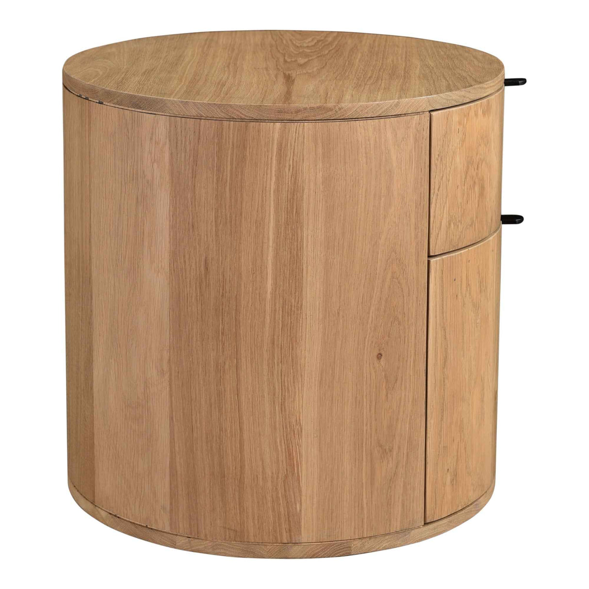 Theo Natural Two Drawer Nightstand