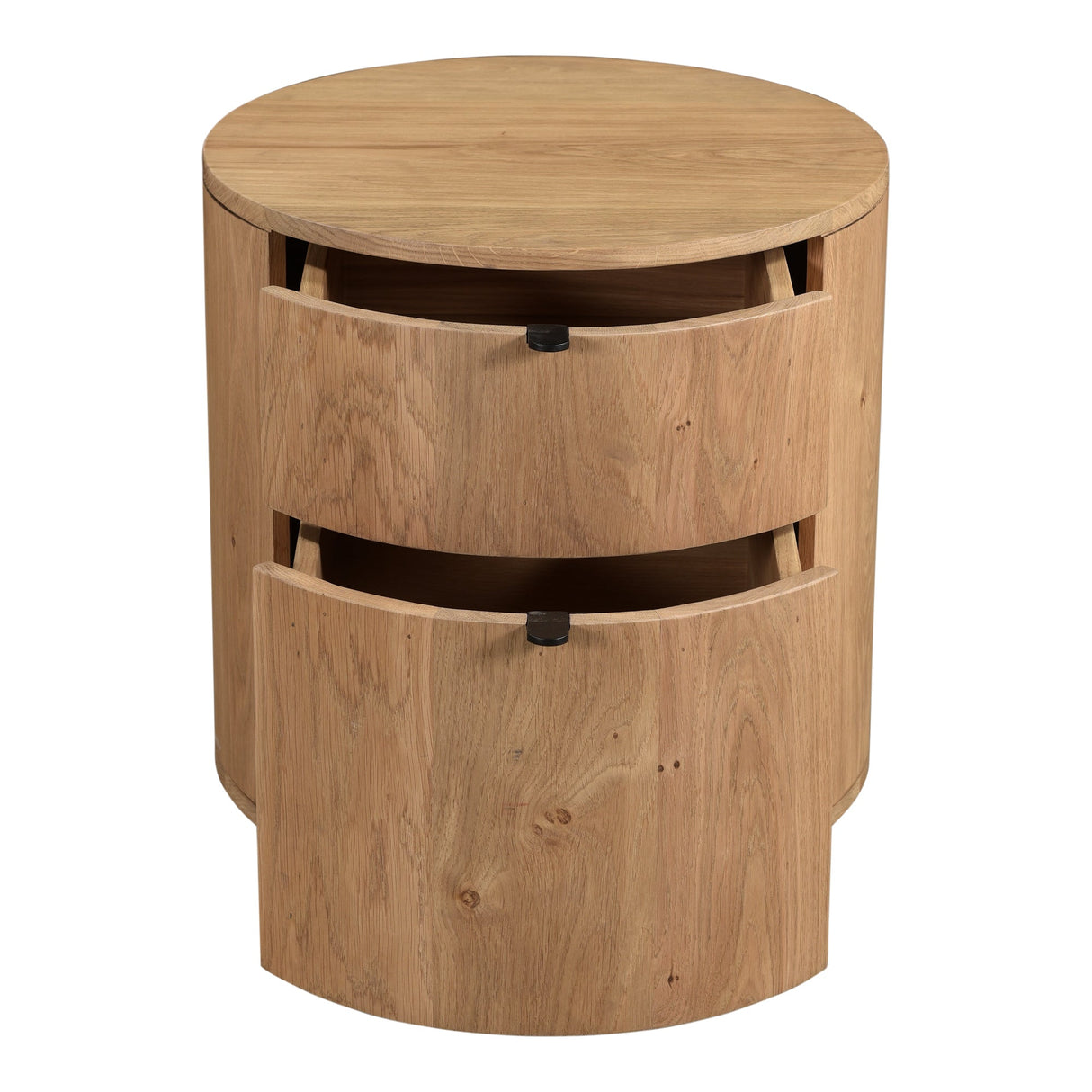 Theo Natural Two Drawer Nightstand by Moe's Home at Eve Furniture