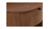 Theo One Drawer Nightstand Brown by Moe's Home at Eve Furniture