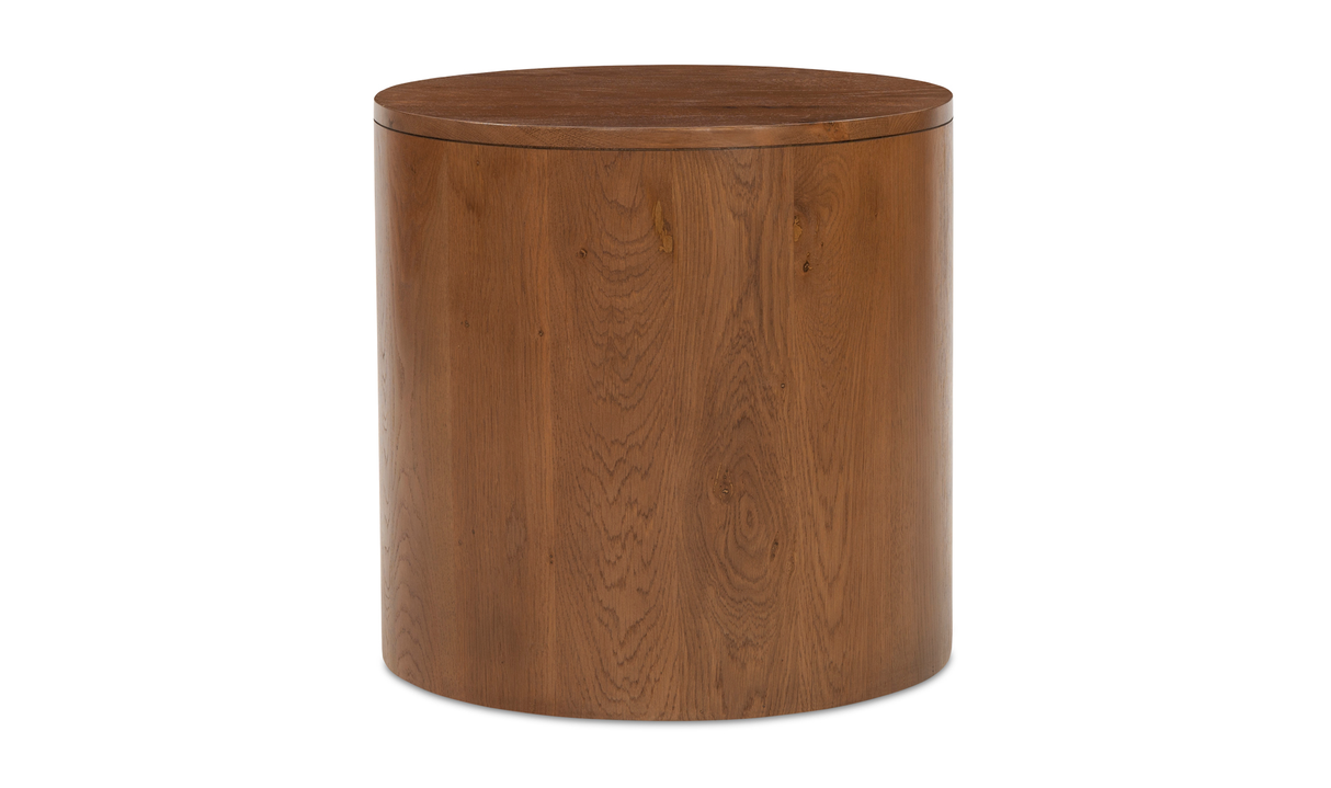 Theo One Drawer Nightstand Brown by Moe's Home at Eve Furniture