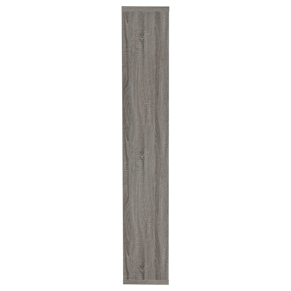 Theo Weathered Gray 10-Shelf Bookcase by Coaster at Eve Furniture