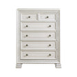 Theodora Pearl White Chest by Homelegance at Eve Furniture