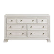 Theodora Pearl White Dresser by Homelegance at Eve Furniture