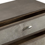 Theodore Brown/Gray Chest by Crestview at Eve Furniture