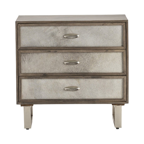 Theodore Brown/Gray Chest by Crestview at Eve Furniture