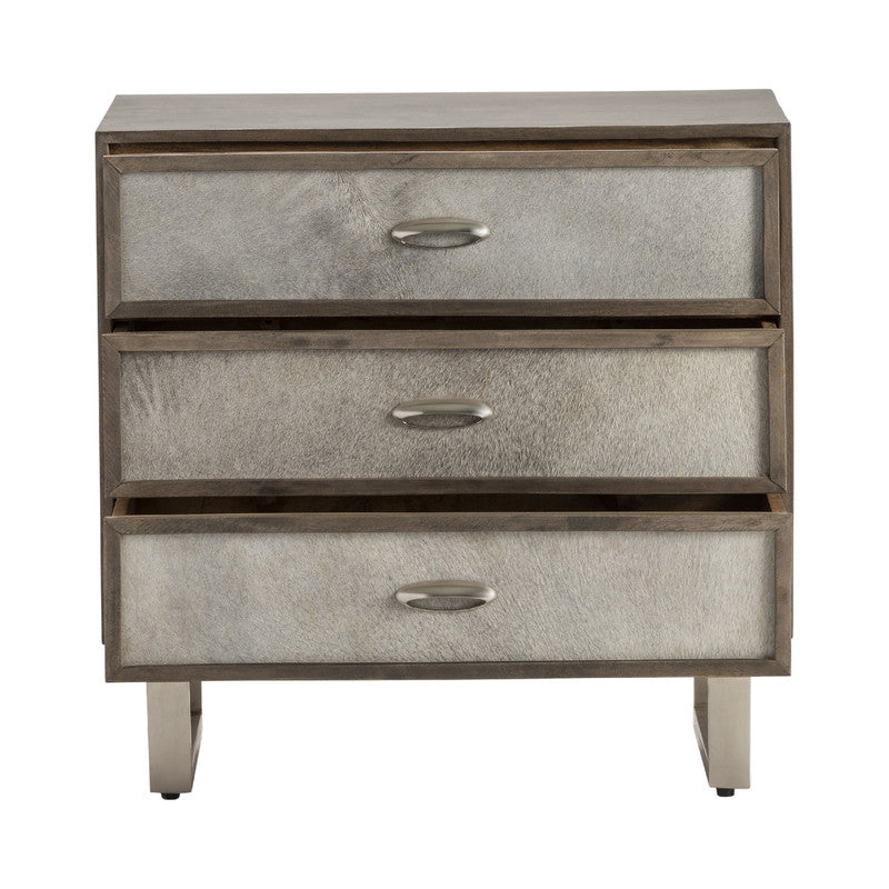 Theodore Brown/Gray Chest by Crestview at Eve Furniture