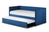 Therese Blue Daybed with Trundle by Homelegance at Eve Furniture