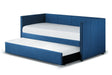 Therese Blue Daybed with Trundle by Homelegance at Eve Furniture