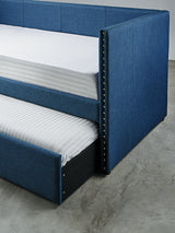 Therese Blue Daybed with Trundle by Homelegance at Eve Furniture