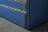 Therese Blue Daybed with Trundle by Homelegance at Eve Furniture