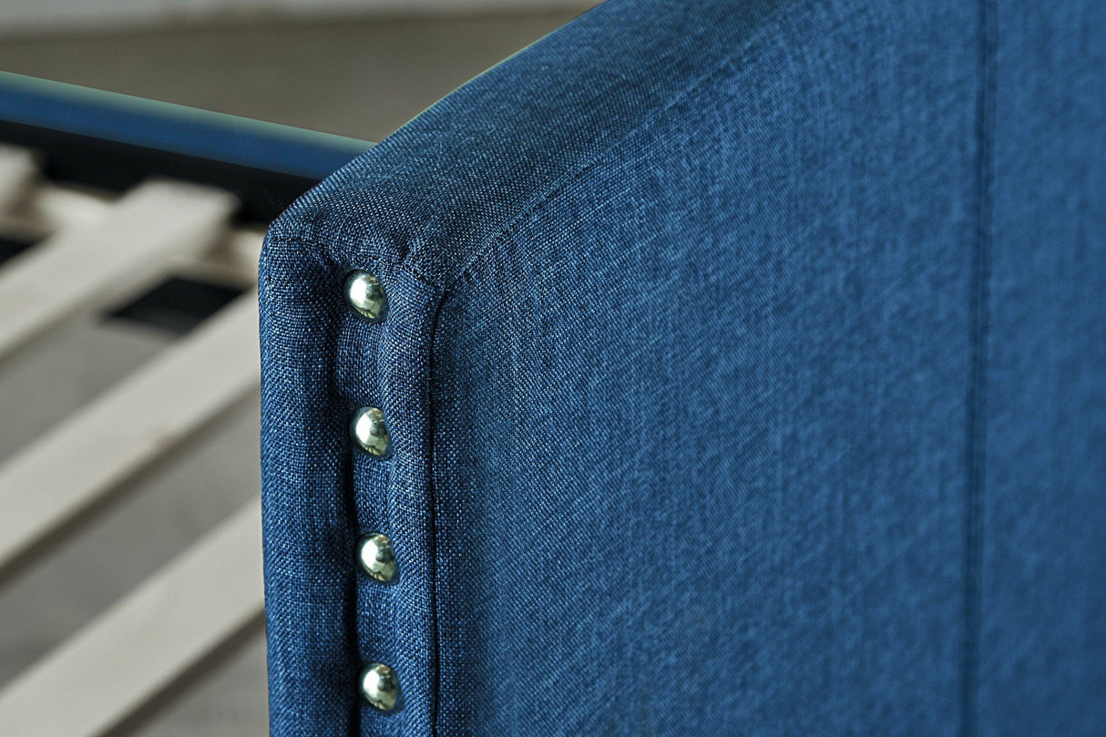 Therese Blue Daybed with Trundle by Homelegance at Eve Furniture