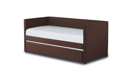 Therese Chocolate Daybed with Trundle by Homelegance at Eve Furniture