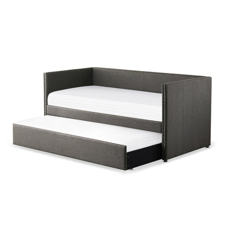 Therese Gray Daybed with Trundle by Homelegance at Eve Furniture