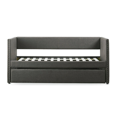 Therese Gray Daybed with Trundle by Homelegance at Eve Furniture