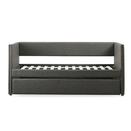 Therese Gray Daybed with Trundle by Homelegance at Eve Furniture
