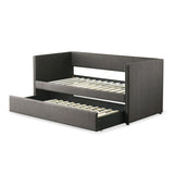 Therese Gray Daybed with Trundle by Homelegance at Eve Furniture