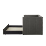 Therese Gray Daybed with Trundle by Homelegance at Eve Furniture