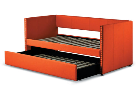 Therese Orange Daybed with Trundle by Homelegance at Eve Furniture