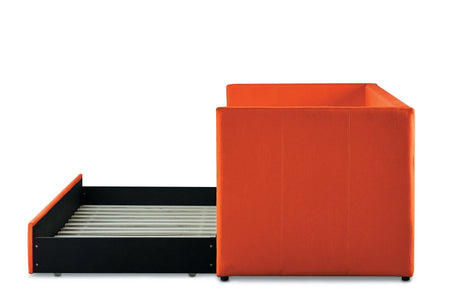 Therese Orange Daybed with Trundle by Homelegance at Eve Furniture
