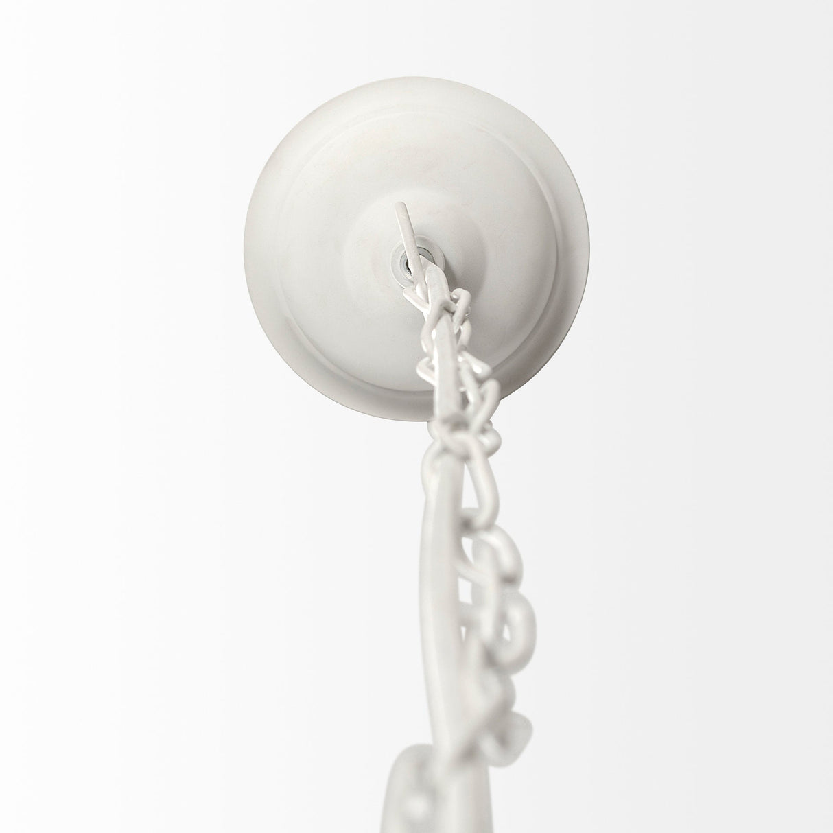 Theta White-Washed Wood Beaded Pendant Light by Mercana at Eve Furniture