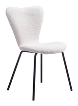 Thibideaux Ivory Dining Chair (Set of 2) by Zuomod at Eve Furniture
