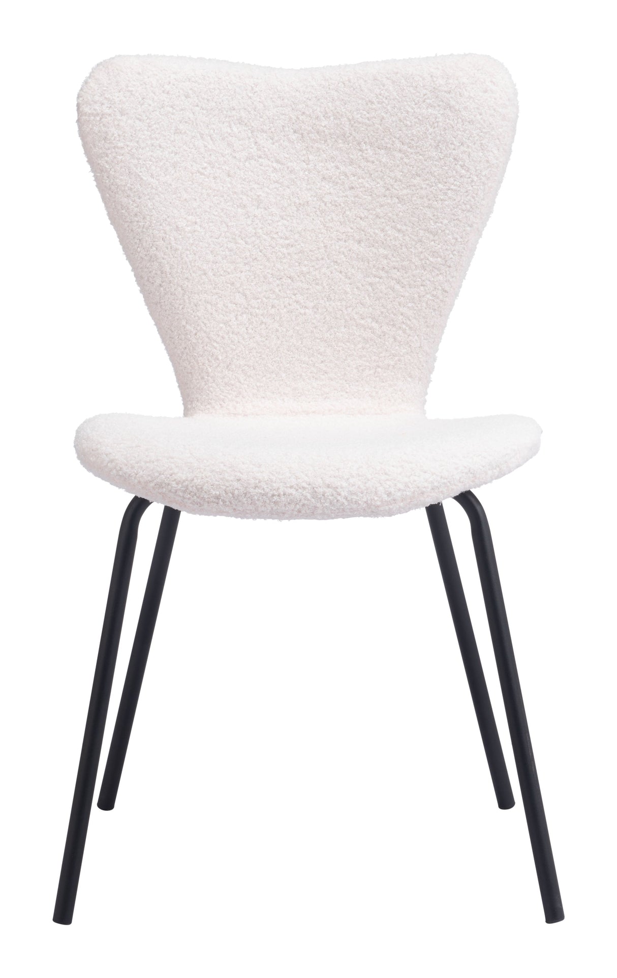 Thibideaux Ivory Dining Chair (Set of 2) by Zuomod at Eve Furniture