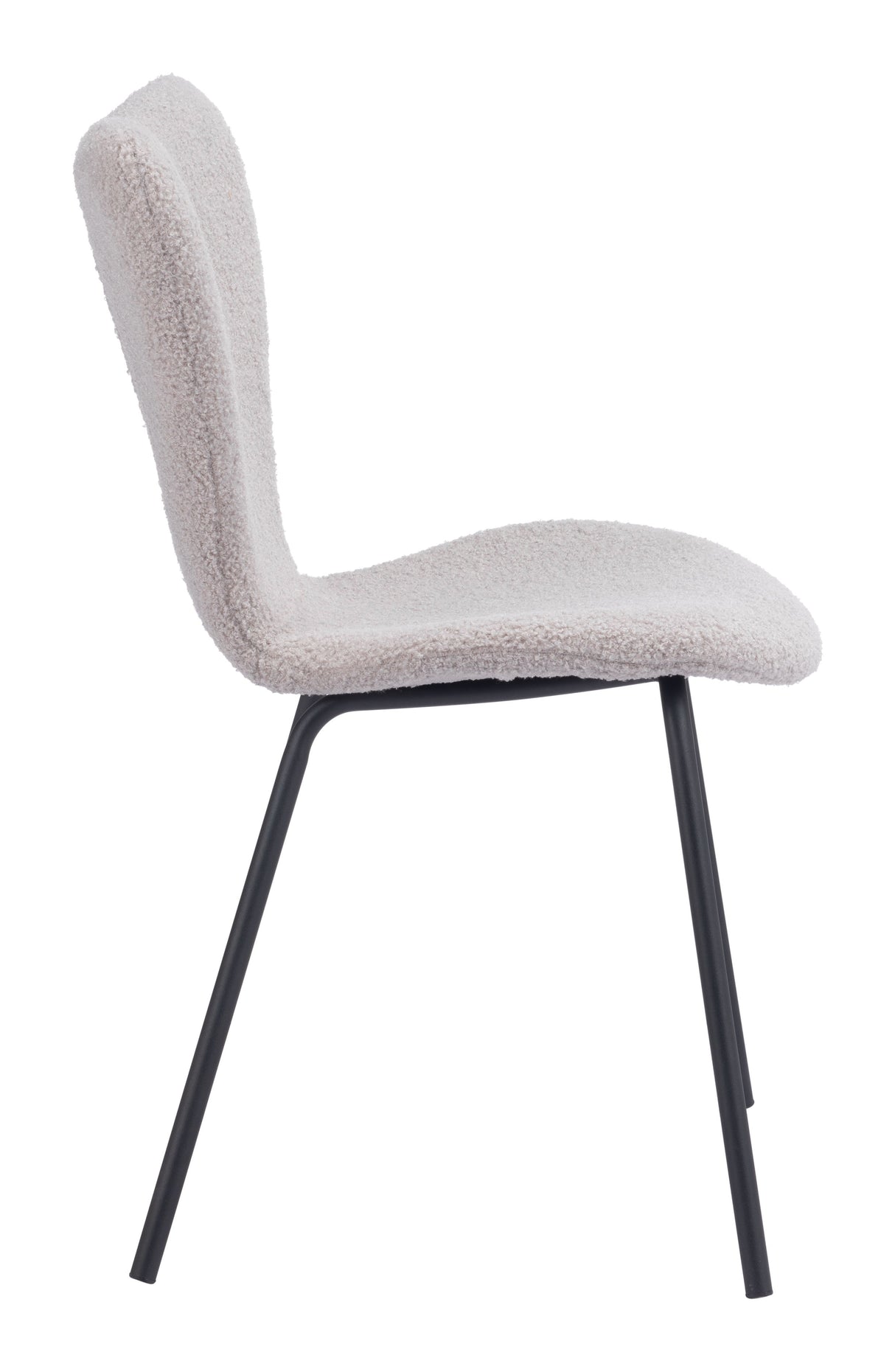 Thibideaux Light Gray Dining Chair (Set of 2) by Zuomod at Eve Furniture
