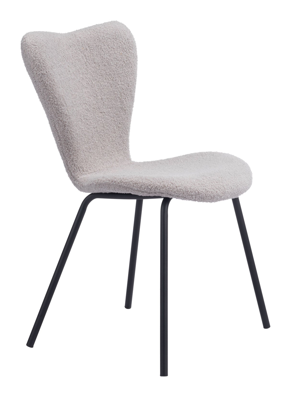 Thibideaux Light Gray Dining Chair (Set of 2) by Zuomod at Eve Furniture