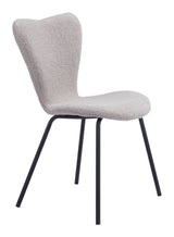 Thibideaux Light Gray Dining Chair (Set of 2) by Zuomod at Eve Furniture