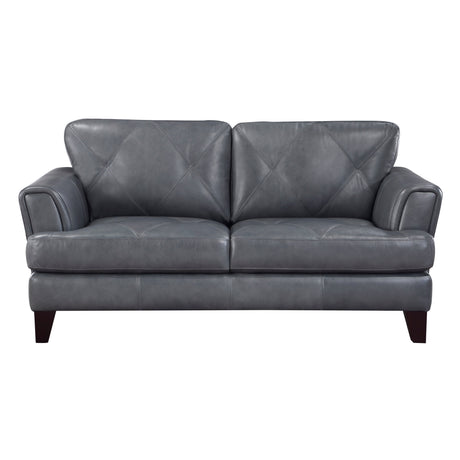 Thierry Burnish Gray 2-Piece Living Room Set by Homelegance at Eve Furniture