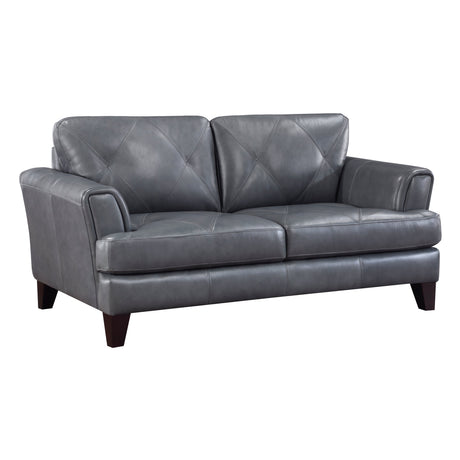 Thierry Burnish Gray 2-Piece Living Room Set by Homelegance at Eve Furniture