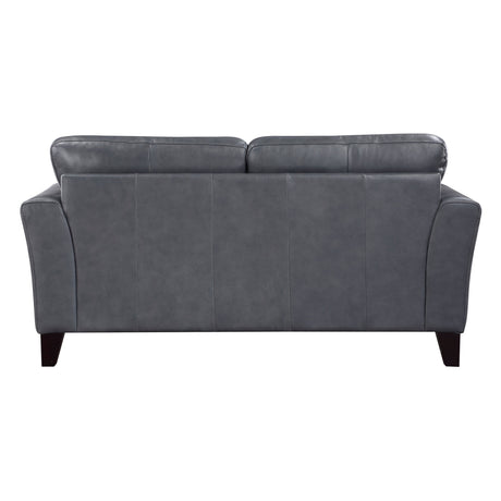 Thierry Burnish Gray 2-Piece Living Room Set by Homelegance at Eve Furniture