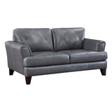 Thierry Burnish Gray Loveseat by Homelegance at Eve Furniture