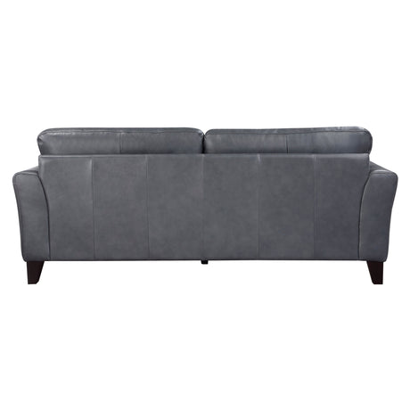 Thierry Burnish Gray Sofa by Homelegance at Eve Furniture