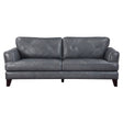 Thierry Burnish Gray Sofa by Homelegance at Eve Furniture